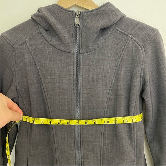 MEC | Charcoal Heather Duster Fleece Lined Coat - Picture 10 of 12